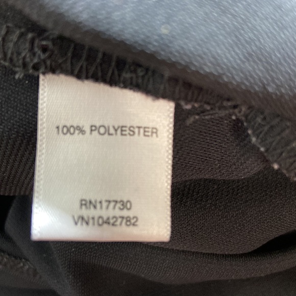 Isaac Mizrahi for Target Black V Neck Button Wrap Dress Size Medium - Picture 6 of 12